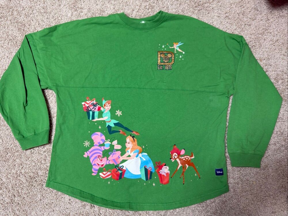 2023 Spirit Jersey Adults - WALT DISNEY WORLD CLASSICS CHRISTMAS HOLIDAY Size La